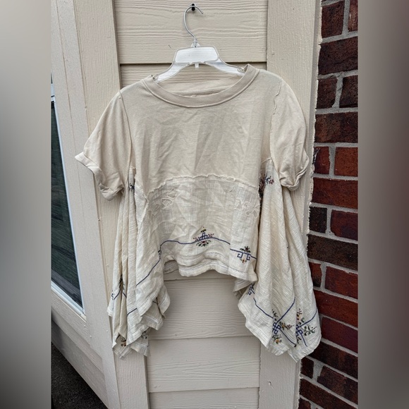 NWOT Free People Keep It Folk Top - Picture 4 of 12